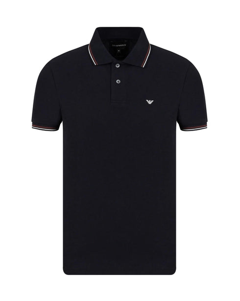 Emporio Armani Polo Polo Uomo con bordino in contrasto Blu P24 - EMPORIO ARMANI8N1FB41JPTZ - 06F9 - S - Francavilla Moda